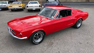 Test Drive 1968 Ford Mustang Fastback 4 Speed SOLD 41900 Maple Motors 845 [upl. by Akirrehs]