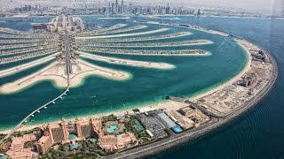 Constructing Palm Jumeirah Dubai — Palm Island Dubai — Megastructure  Nakheel [upl. by Netsrik]