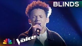 Jaylen Dunham Wins Coach Gwens REPLAY with His Cover of quotListenquot  The Voice Blind Auditions  NBC [upl. by Ettezzil708]