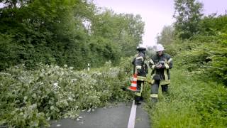 Nochmaaal  Bei der Feuerwehr  Baum auf der Straße [upl. by Sukcirdor]