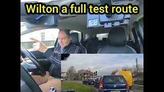 Driving on a full test route Wilton [upl. by Firestone642]