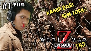 quotZOMBIENYA KYK KERUMUNAN SEMUTquot World War Z Episode 1 END Bareng Pacar Imajinasi [upl. by Clayson]