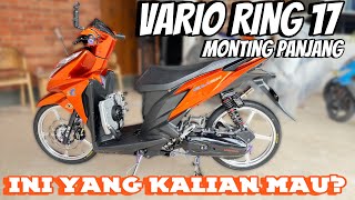 FIX VARIO RING 17  PANJANG MONTING AUTO GANTENG ‼️ [upl. by Ramirol147]