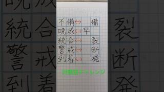 対義語高校入試 脳トレ [upl. by Neahs]