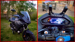 TEST YAMAHA 700 TRACER 2021 C’EST UNE DINGUERIE  😱 [upl. by Anawed607]