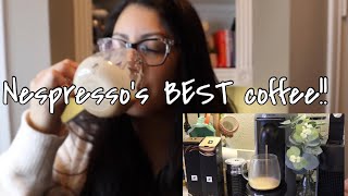 Trying bianco PICCOLO and DOPPIO  Nespresso’s best pod [upl. by Ninaj]