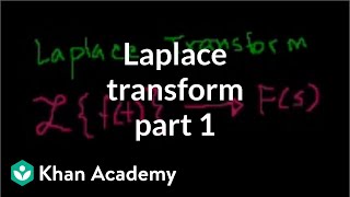 Laplace transform 1  Laplace transform  Differential Equations  Khan Academy [upl. by Atineg]