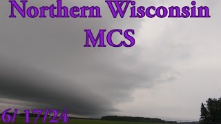 61724 Northern Wisconsin MCS [upl. by Ecinahs267]