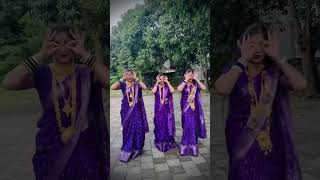 Ganpati bappa new song Beautiful Bride youtubeshorts viralshorts aagrikolibride makeup love [upl. by Amehsyt]