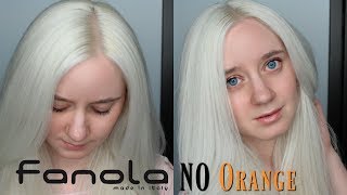 Fanola No Orange Shampoo and Mask Demo [upl. by Erasme]