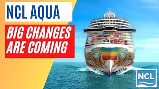 What you NEED TO KNOW about Norwegian’s NEWEST SHIP NCL Aqua [upl. by Hallock]