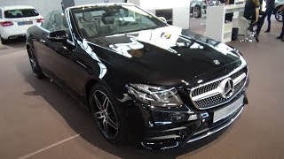 2018 MercedesBenz E 200 Cabrio  Exterior and Interior  Autotage Stuttgart 2017 [upl. by Annasiul308]