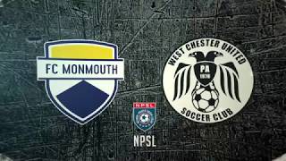 FC Monmouth vs West Chester United SC Highlights [upl. by Niabi]