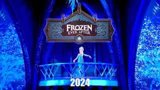 Frozen Ever After 2024  EPCOT  Walt Disney World Full Ride 4K POV [upl. by Raveaux]