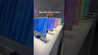 Check Out the New M4 iMac Colors [upl. by Hna]