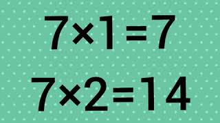 Las tablas de multiplicar del 1 al 10 [upl. by Weinstein]