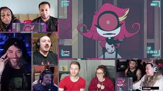 Hazbin Hotel Season 1 Episode 1 quotOverturequot REACTION MASHUP [upl. by Michale]