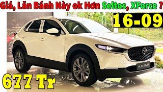 ✅Giá Xe Khuyến mại Mazda Cx30 Giữa Tháng 9 ok hơn Xforce Seltos   Lăn bánh mazda Cx30  Topcarvn [upl. by Ennayd]