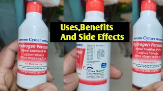 Hydrogen Peroxide Topical Solution IP 3 UsesBenefits And Side Effects [upl. by Reerg699]