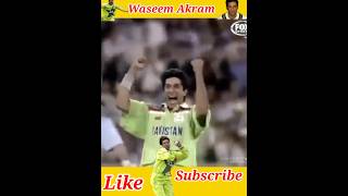 Waseem Akram In 1992 World Cup  Cricket Cricketlover Shorts Match Wicket 1992 [upl. by Clance]