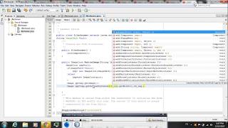 How to create JFileChooser in Java and Netbeans [upl. by Annodas]