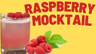 Pear Raspberry Lemon ein fruchtig alkoholfreier Cocktail mit Birne Himbeersirup und Bitter Lemon [upl. by Yatnahc430]