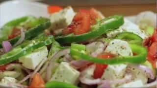 The quotOriginalquot GREEK Village SALAD GreekRecipestv [upl. by Mode]