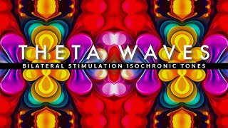 Bilateral Stimulation 1074Hz Isochronic  2722Hz 6805Hz 144Hz Pure Tone Theta Waves [upl. by Dohsar449]