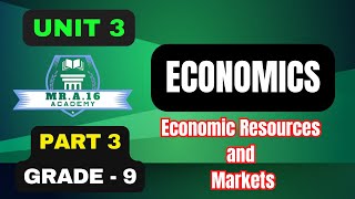 ECONOMICS GRADE 9 UNIT 3 PART 3THREE SECTOR CIRCULAR FLOW MODEL amp LAND AS AN ECONOMIC RESOURCE [upl. by Grewitz463]