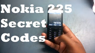 Nokia 225 Secret Codes [upl. by Netsreik143]