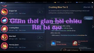 Mir4 giảm thời gian hồi chiêu và tại sao lancer và pháp sư càng cuối game càng mạnh [upl. by Joliet99]