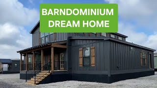 A BARNDOMINIUM HOME TOUR  SEE INSIDE THIS UNIQUE HOME [upl. by Niltiac]