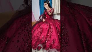 Wedding lehenga cutting and stitching DIY lehenga long dress crop top lehenga bridal lehenga [upl. by Cirad]