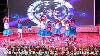 Mera Wala Dance Song Performance by Shree Venkatesh International school amp Jr College Students 💞 [upl. by Aneem]