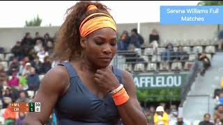 2013 Roland Garros Third Round Highlights  Serena Williams vs Sorana Cirstea [upl. by Sillyrama]