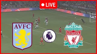 🔴LIVE Aston Villa vs Liverpool  Premier League 2024 Match Prediction Video Game Simulation [upl. by Colwen]