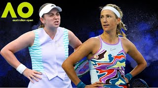 Jelena Ostapenko vs Victoria Azarenka  Australian Open 2024 [upl. by Gayelord]