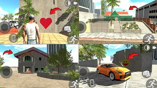 Nissan GTR  GTA V City House Cheat Code in Indian Bike Driving 3D New Update New Secret Cheat Code [upl. by Lletnom]