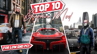 10 Best Graphics Mod To Make GTA 4 Ultra Realistic  For Low End PC [upl. by Fredella]