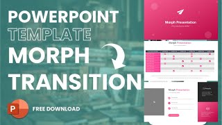 PPT Morph Transition Template Edit Langsung amp Presentasi Jadi Lebih Profesional [upl. by Khudari]