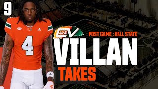 Can any team stop Miami offense  Miami record breaking day  Villan Takes 9 [upl. by Lavena32]