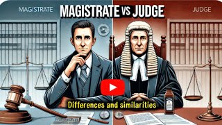 Magistrate vs Judge Key Differences and Overlapping Roles Explained judge vs magistrate Explained [upl. by Sapphire149]