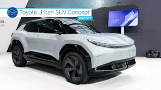 Sniktitt  Toyota Urban SUV Concept  kommer 2024 [upl. by Guinevere91]