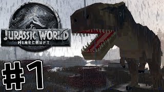 Minecraft Jurassic World Fallen Kingdom 1 Same Place Different Time [upl. by Evilc]