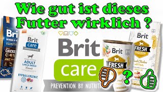 Brit Care Hundefutter  Wie gut ist es wirklich 🤔  Hundefuttertest Brit Care Futter [upl. by Ailatan]