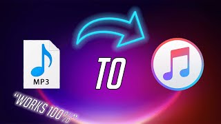 Convert audio file to mp3 using itunes [upl. by Auria815]