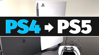 How to Transfer PS4 data to PS5 [upl. by Kipper]