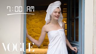 How Top Model Lulu Tenney Gets Runway Ready  Diary of a Model  Vogue [upl. by Shifra]