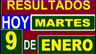 Ultimos RESULTADOS SORTEOS DE LOTERIAS Y CHANCES DE HOY MARTES 9 DE ENERO DEL 2024 TODOS SORTEOS [upl. by Francis]