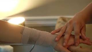 How to Wrap a Hand With an Ace Bandage [upl. by Lauren922]